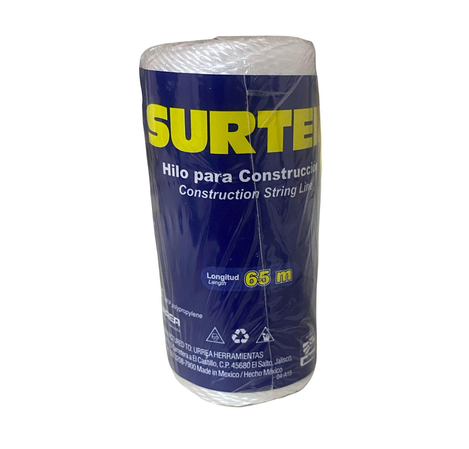 Hilo Albañil Blanco Surtek